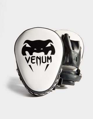 VENUM／ヴェナム　ファイトギア　　LIGHT FOCUS MITTS／ライト フォーカス パンチミット（白／黒）