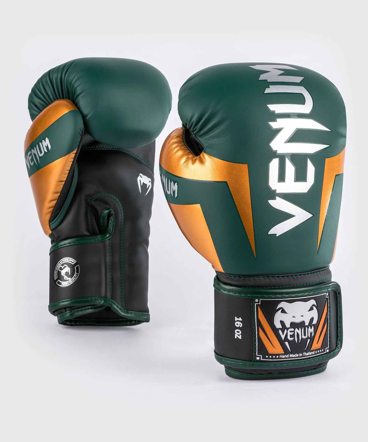 VENUM／ヴェナム　ボクシンググローブ　　Elite Boxing Gloves／エリート ボクシンググローブ（グリーン／シルバー／ブロンズゴールド／黒）