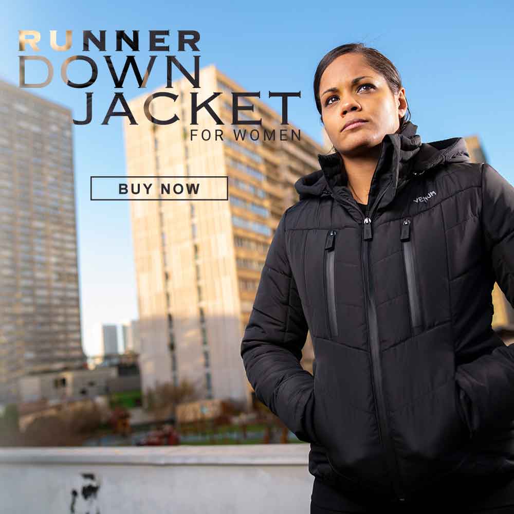 VENUM WOMEN／レディース　ジャケット　　RUNNER DOWN JACKET／ランナー レディース ダウンジャケット