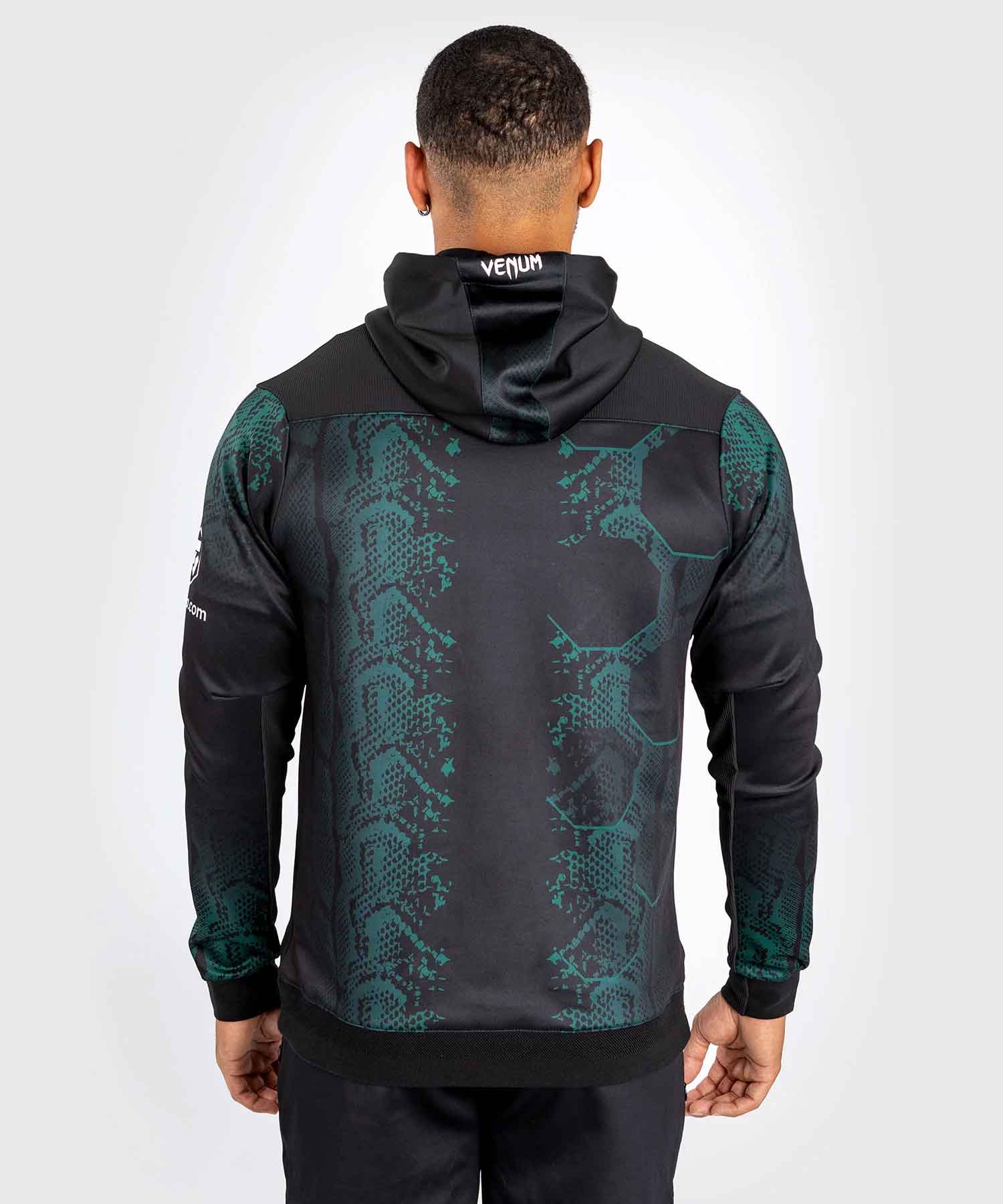 VENUM／ヴェナム　パーカー（フーディー）　　UFC Adrenaline by Venum Authentic Fight Night Men’s Walkout Hoodie Emerald Edition／UFC30周年記念限定版 UFC アドレナリン by ヴェナム オーセンティック ファイトナイト メンズ ウォークアウト フーディ エメラルド エディション