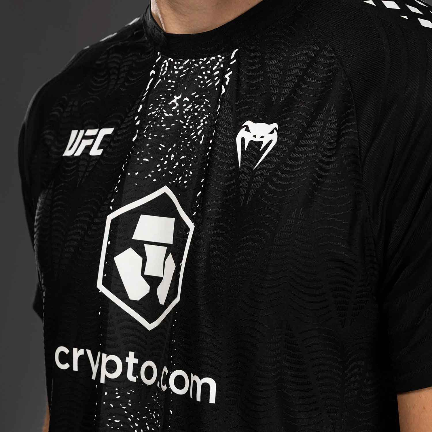 VENUM／ヴェナム　ジャージ（ユニフォーム）　　UFC Zenith by Venum Authentic Fight Night Men's Black Walkout Jersey／UFC ゼニス by Venum オーセンティック ファイトナイト メンズ ブラック ウォークアウト ジャージ