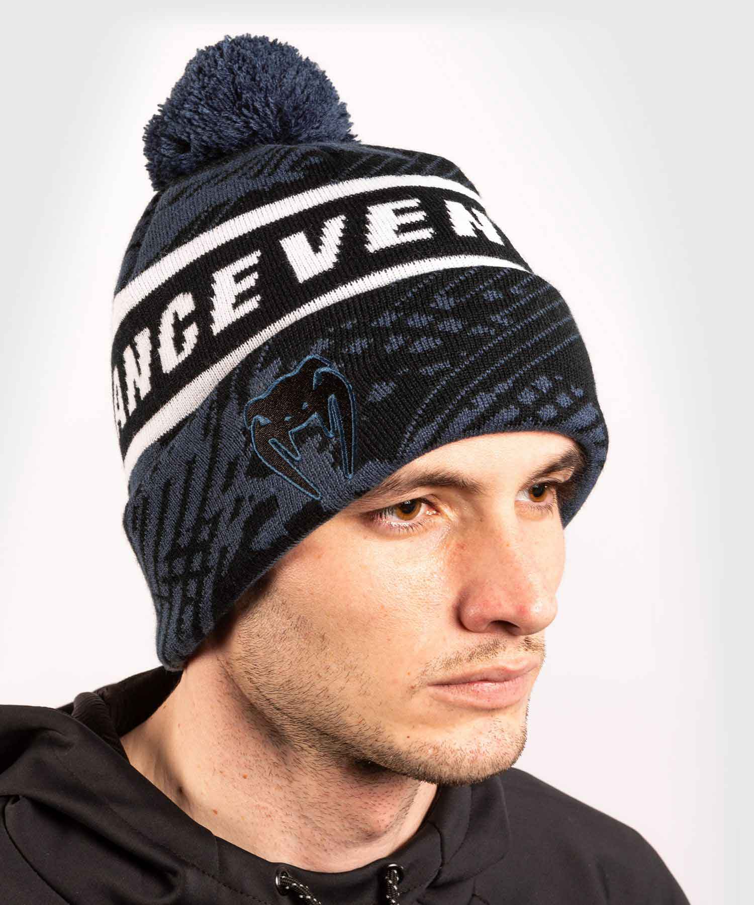 VENUM／ヴェナム　ビーニー・キャップ　　PERFORMANCE BEANIE／パフォーマンス ビーニー（ネイビーブルー／白）