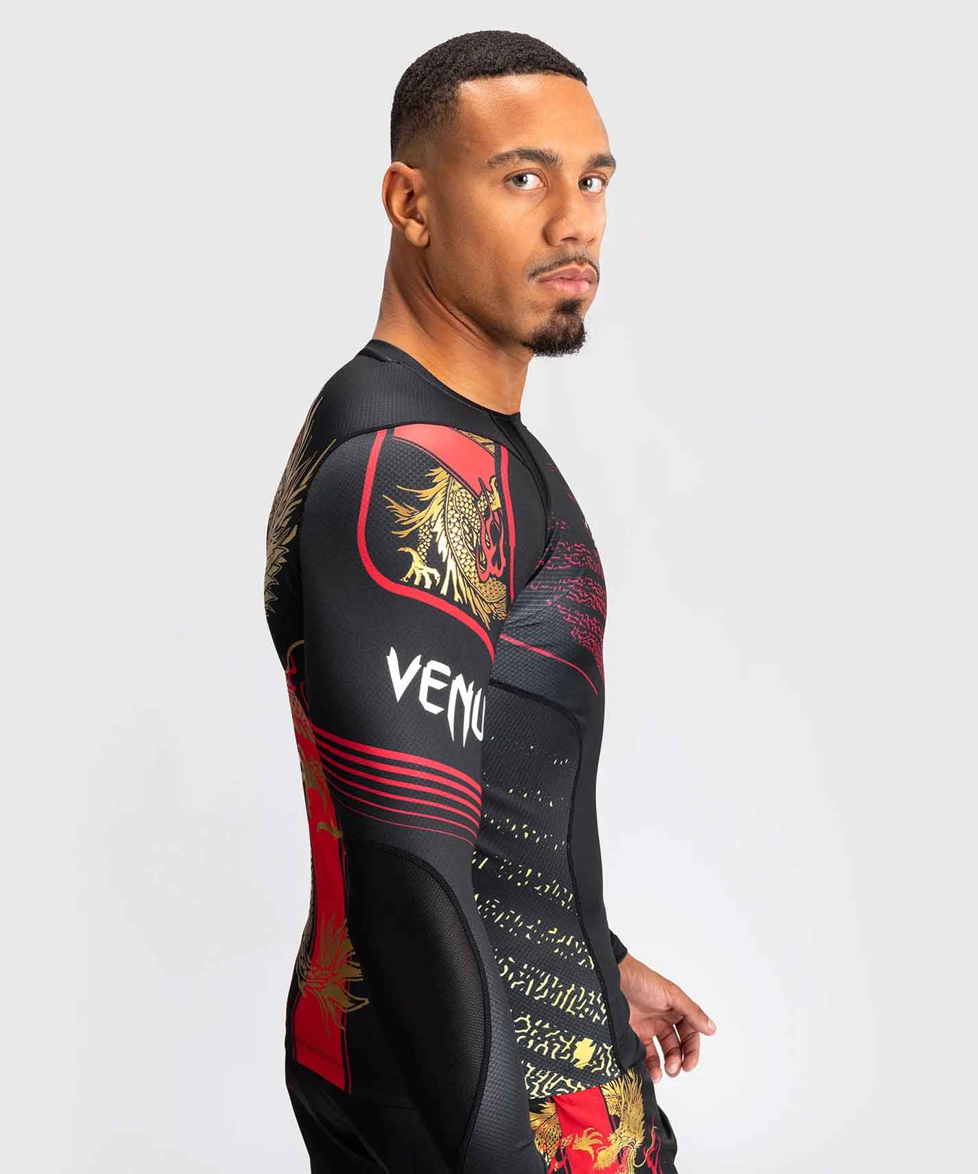 VENUM／ヴェナム　ラッシュガード　　Venum x TEKKEN 8 Marshall Law Rashguard／ヴェナム × 鉄拳8 マーシャル・ロウ ラッシュガード