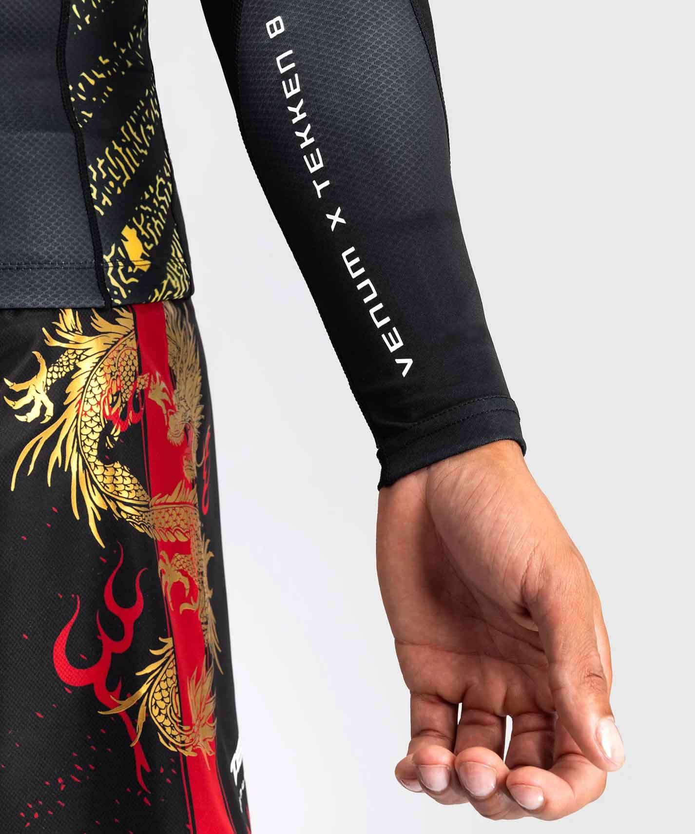 VENUM／ヴェナム　ラッシュガード　　Venum x TEKKEN 8 Marshall Law Rashguard／ヴェナム × 鉄拳8 マーシャル・ロウ ラッシュガード