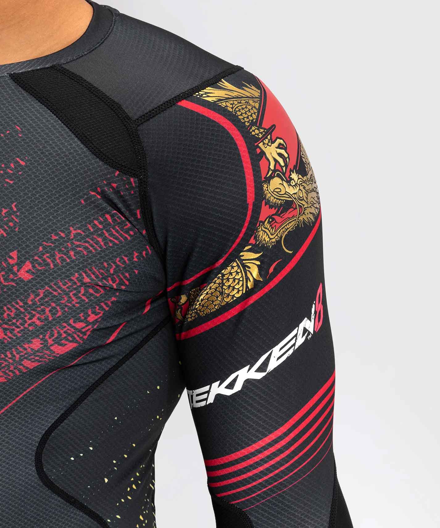VENUM／ヴェナム　ラッシュガード　　Venum x TEKKEN 8 Marshall Law Rashguard／ヴェナム × 鉄拳8 マーシャル・ロウ ラッシュガード