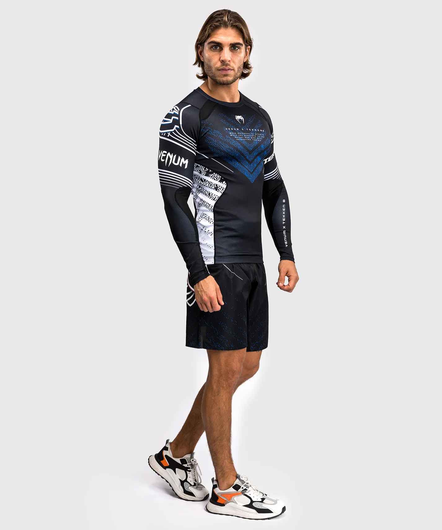 VENUM／ヴェナム　ラッシュガード　　Venum x TEKKEN 8 Jin Kazama Rashguard／ヴェナム × 鉄拳8 風間仁 ラッシュガード
