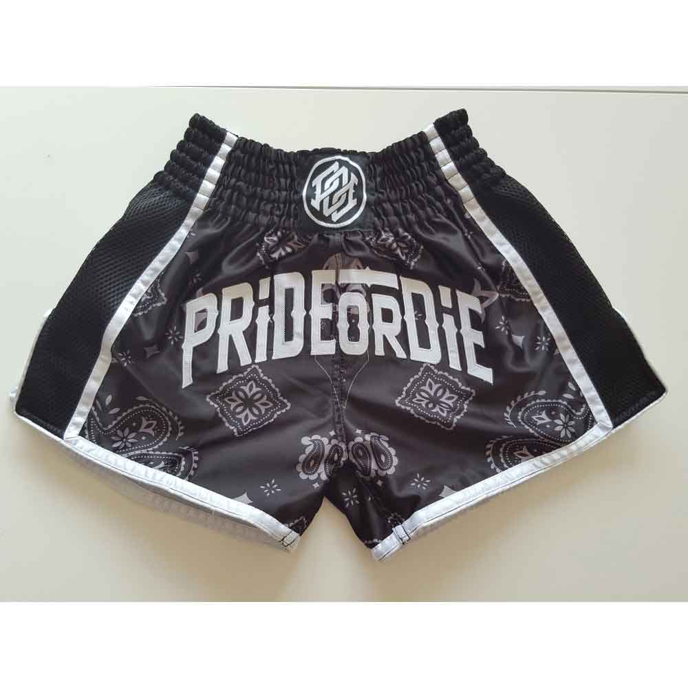 PRIDE OR DIE(PRiDEorDiE)／プライド オア ダイ　ムエタイショーツ　　RISE Short Muay Thai／ライズ ショート ムエタイ