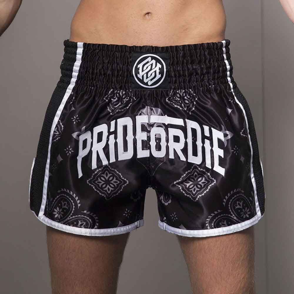 PRIDE OR DIE(PRiDEorDiE)／プライド オア ダイ　ムエタイショーツ　　RISE Short Muay Thai／ライズ ショート ムエタイ