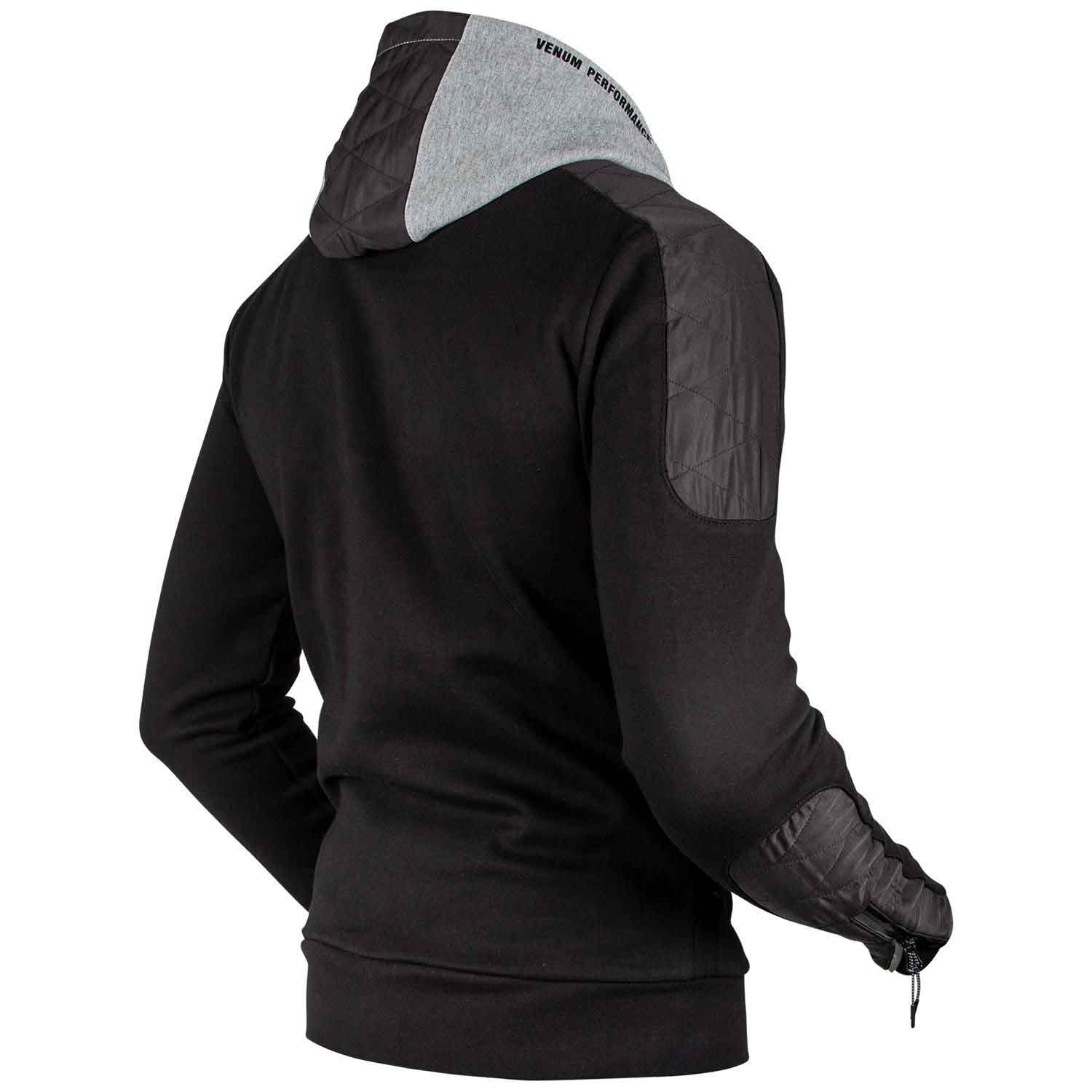 VENUM／ヴェナム　パーカー（フーディー）　　LASER EVO HOODY／レーザー・エヴォ パーカー（黒／ヘザーグレー）