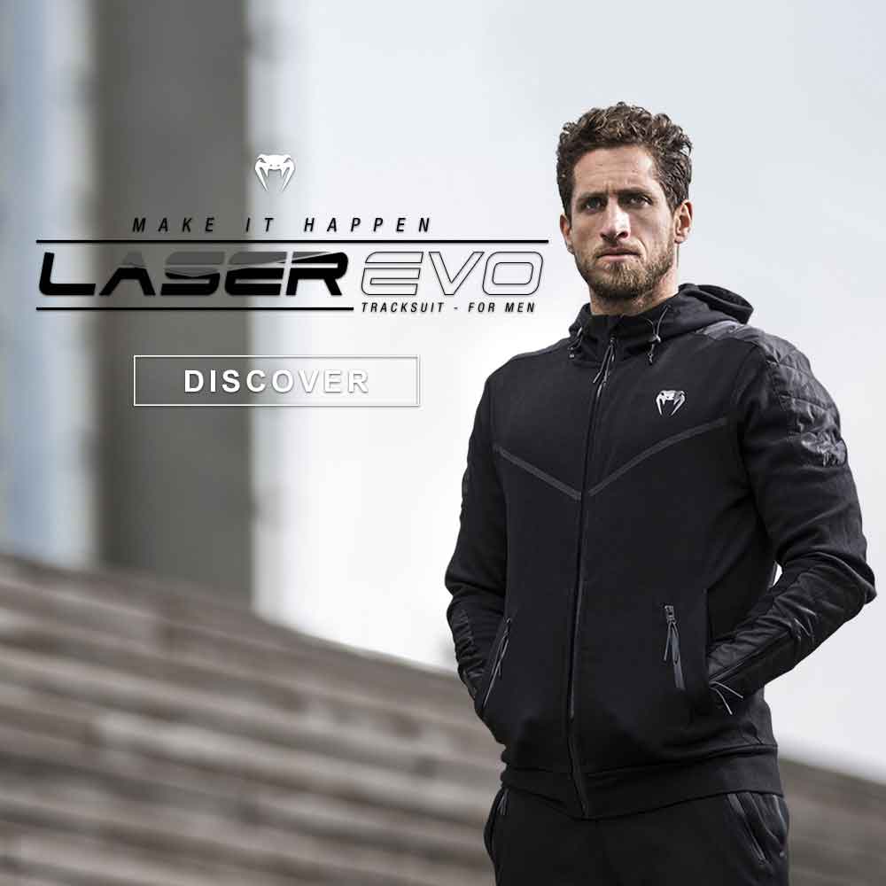 VENUM／ヴェナム　パーカー（フーディー）　　LASER EVO HOODY／レーザー・エヴォ パーカー（黒／ヘザーグレー）