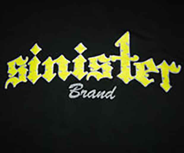 Sinister Brand／シニスターブランド　Tシャツ　　Worn English Tee