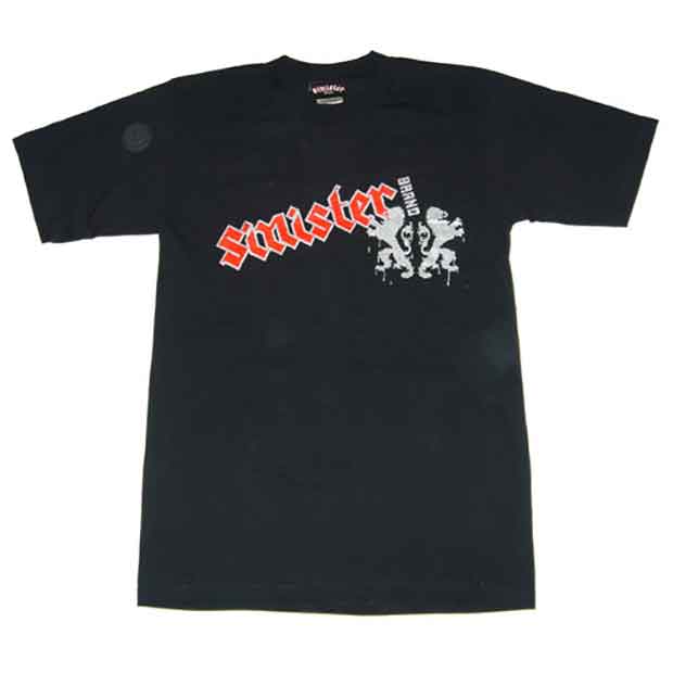 Sinister Brand／シニスターブランド　Tシャツ　　Sinister Crest Tee