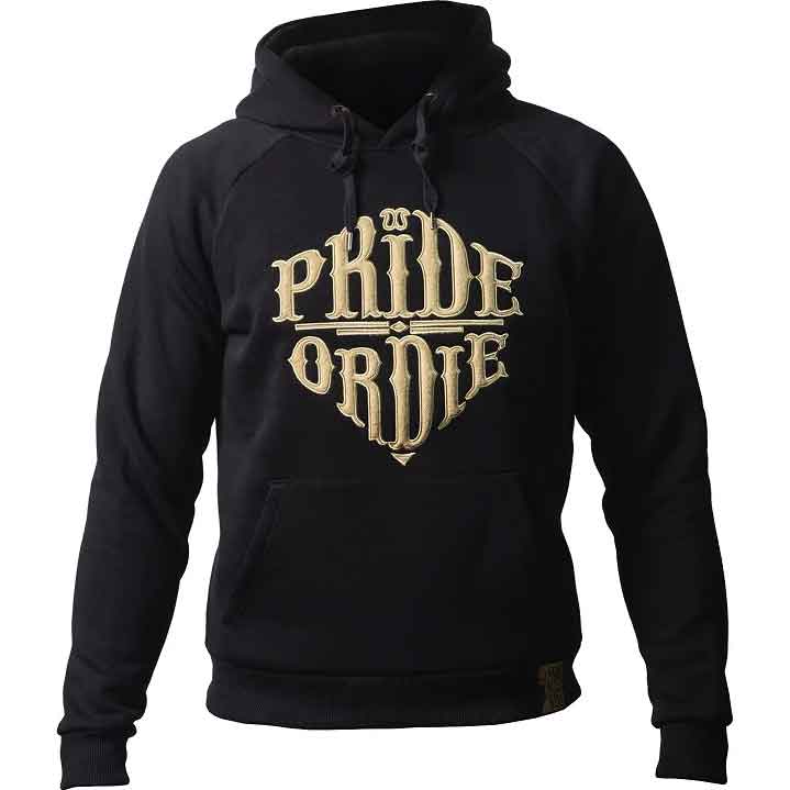 PRIDE OR DIE(PRiDEorDiE)／プライド オア ダイ　パーカー　　RECKLESS Gold Sweatshirt／レックレス ゴールド スウェットシャツ（パーカー）