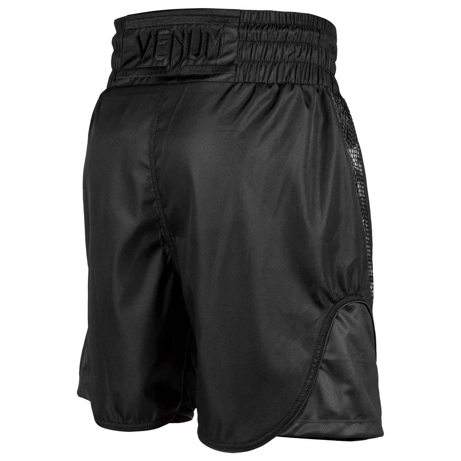 VENUM／ヴェナム　ボクシングショーツ　　ELITE BOXING SHORTS 2018／エリート ボクシングショーツ 2018（マットブラック）