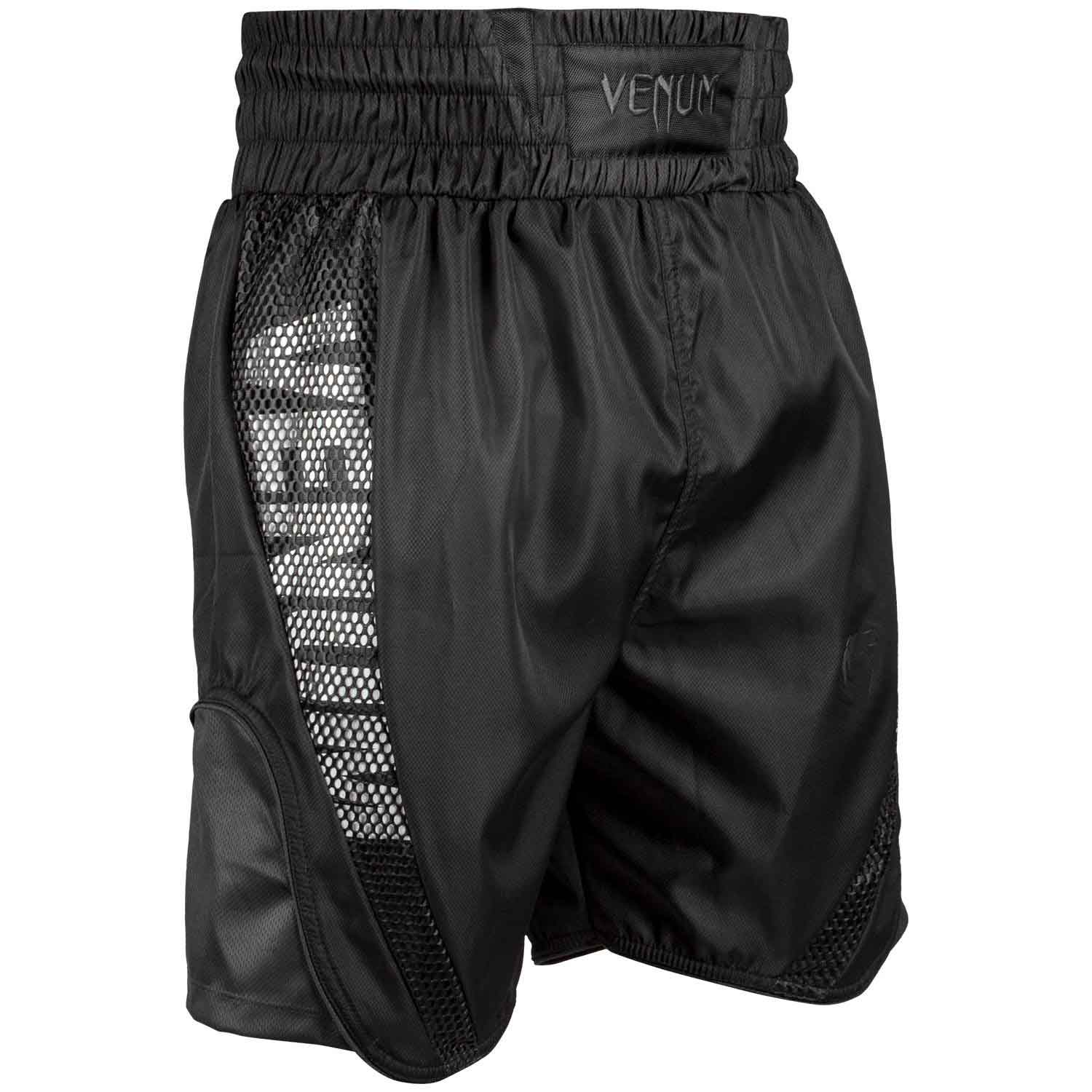 VENUM／ヴェナム　ボクシングショーツ　　ELITE BOXING SHORTS 2018／エリート ボクシングショーツ 2018（マットブラック）