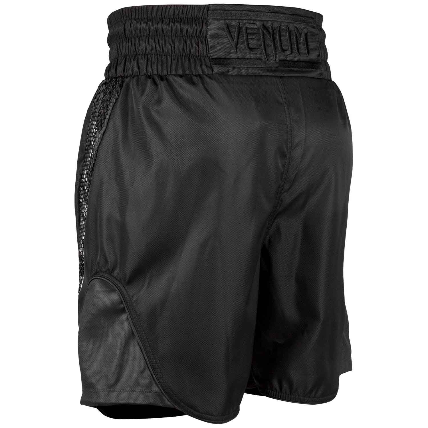 VENUM／ヴェナム　ボクシングショーツ　　ELITE BOXING SHORTS 2018／エリート ボクシングショーツ 2018（マットブラック）