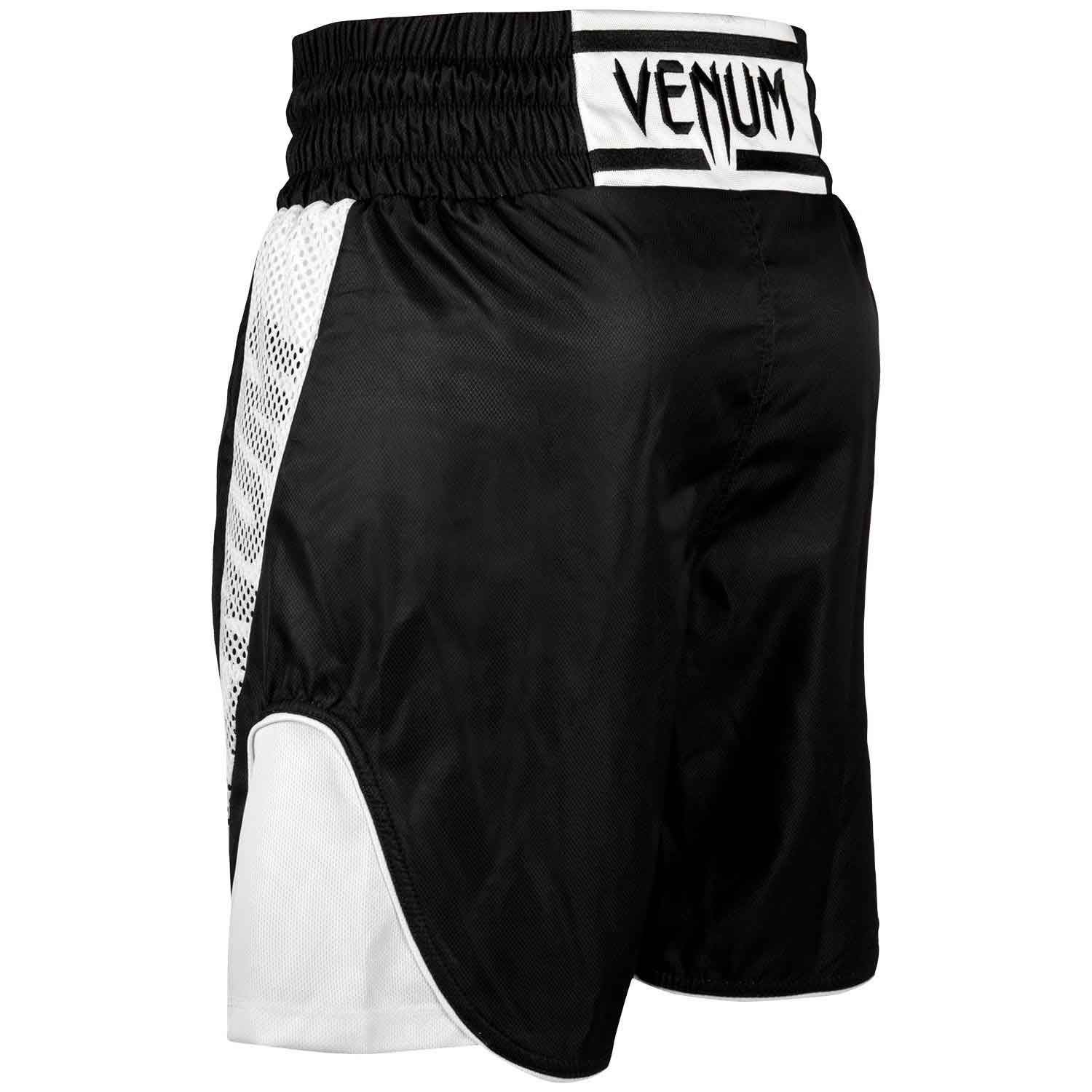 VENUM／ヴェナム　ボクシングショーツ　　ELITE BOXING SHORTS 2018／エリート ボクシングショーツ 2018（黒／白）