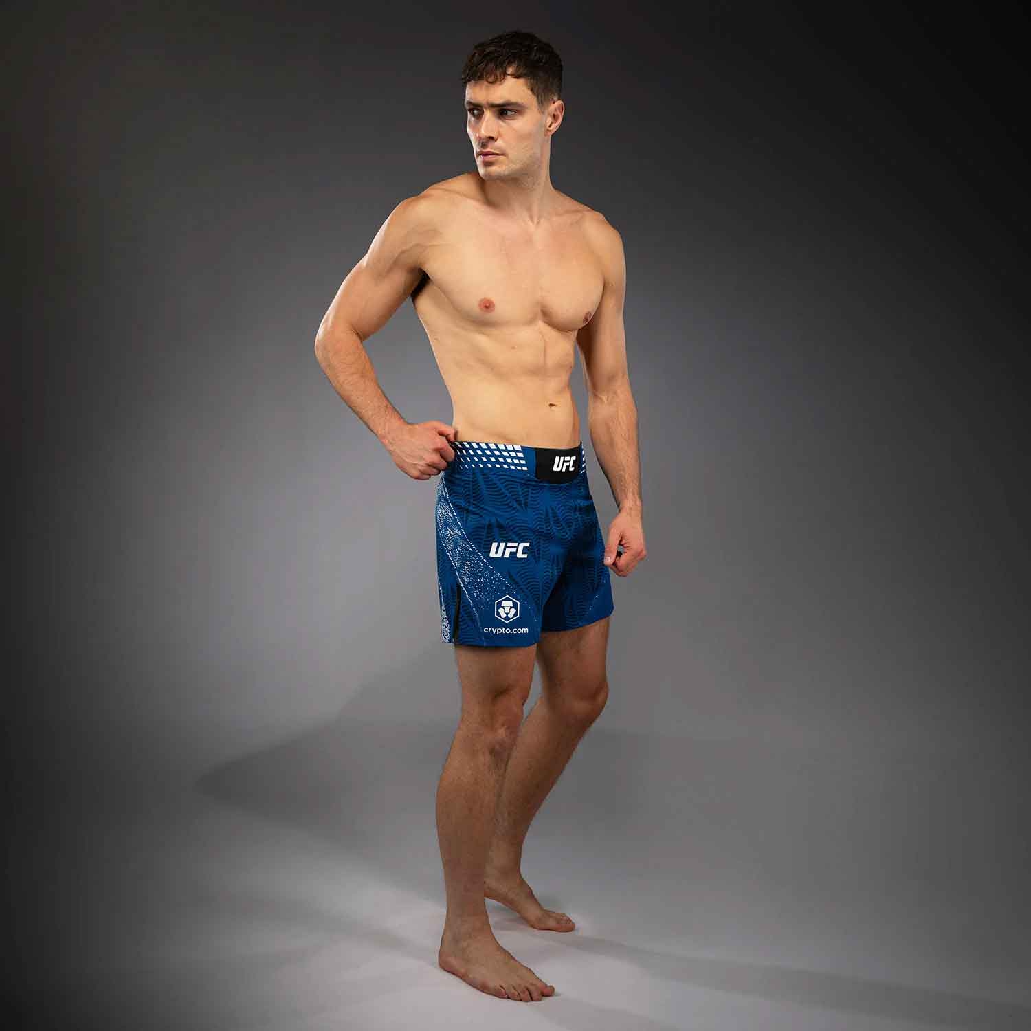 VENUM／ヴェナム　ファイトショーツ　　UFC Zenith by Venum Authentic Fight Night Men's Blue Short Fit Short／UFC ゼニス by Venum オーセンティック ファイトナイト メンズ ブルー ファイトショーツ ショートフィット