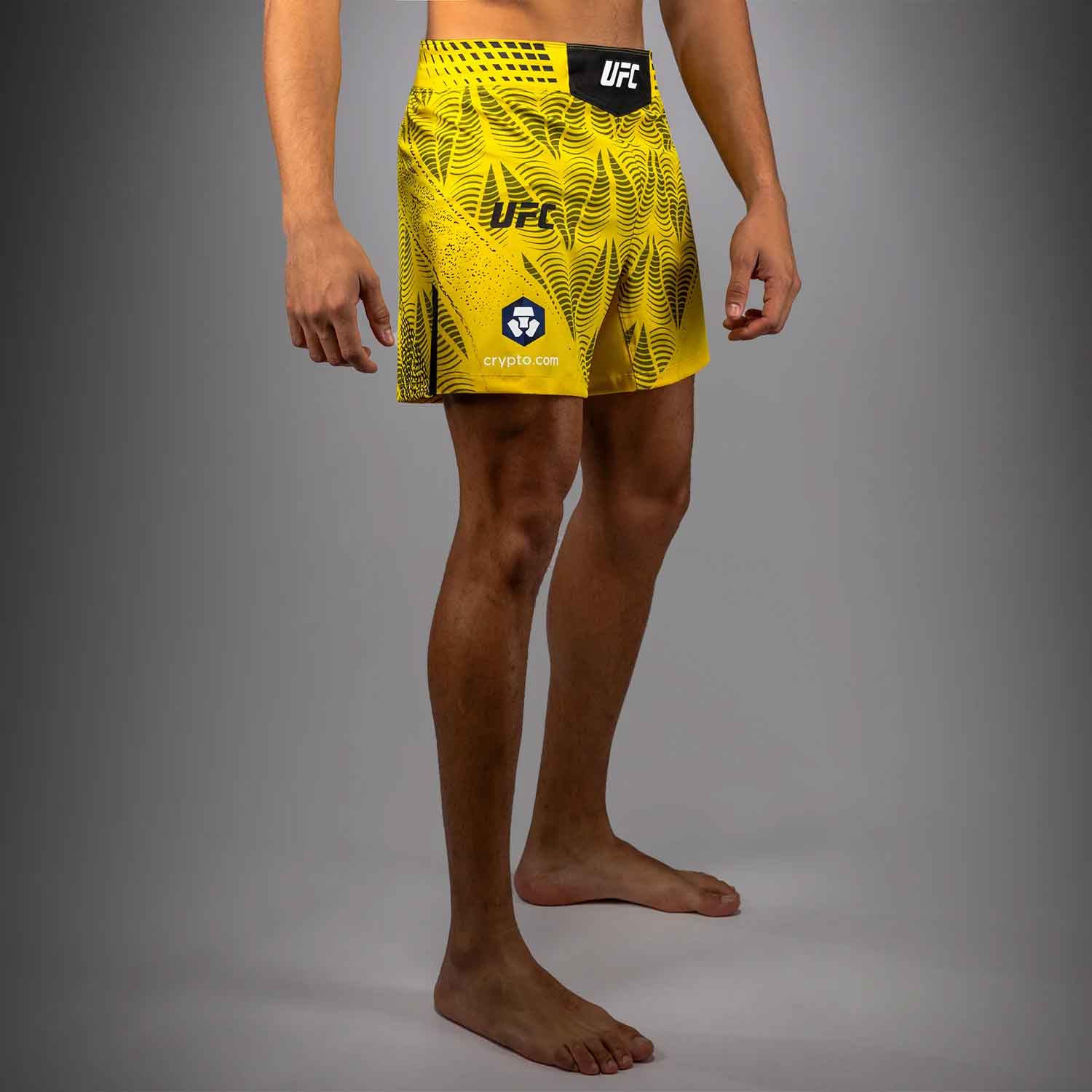 VENUM／ヴェナム　ファイトショーツ　　UFC Zenith by Venum Authentic Fight Night Men's Yellow Short Fit Short／UFC ゼニス by Venum オーセンティック ファイトナイト メンズ イエロー ファイトショーツ ショートフィット