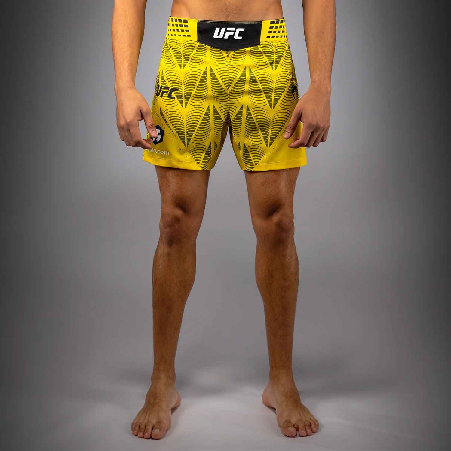 UFC Zenith by Venum Authentic Fight Night Men's Yellow Short Fit Short／UFC ゼニス by Venum オーセンティック ファイトナイト メンズ イエロー ファイトショーツ ショートフィット