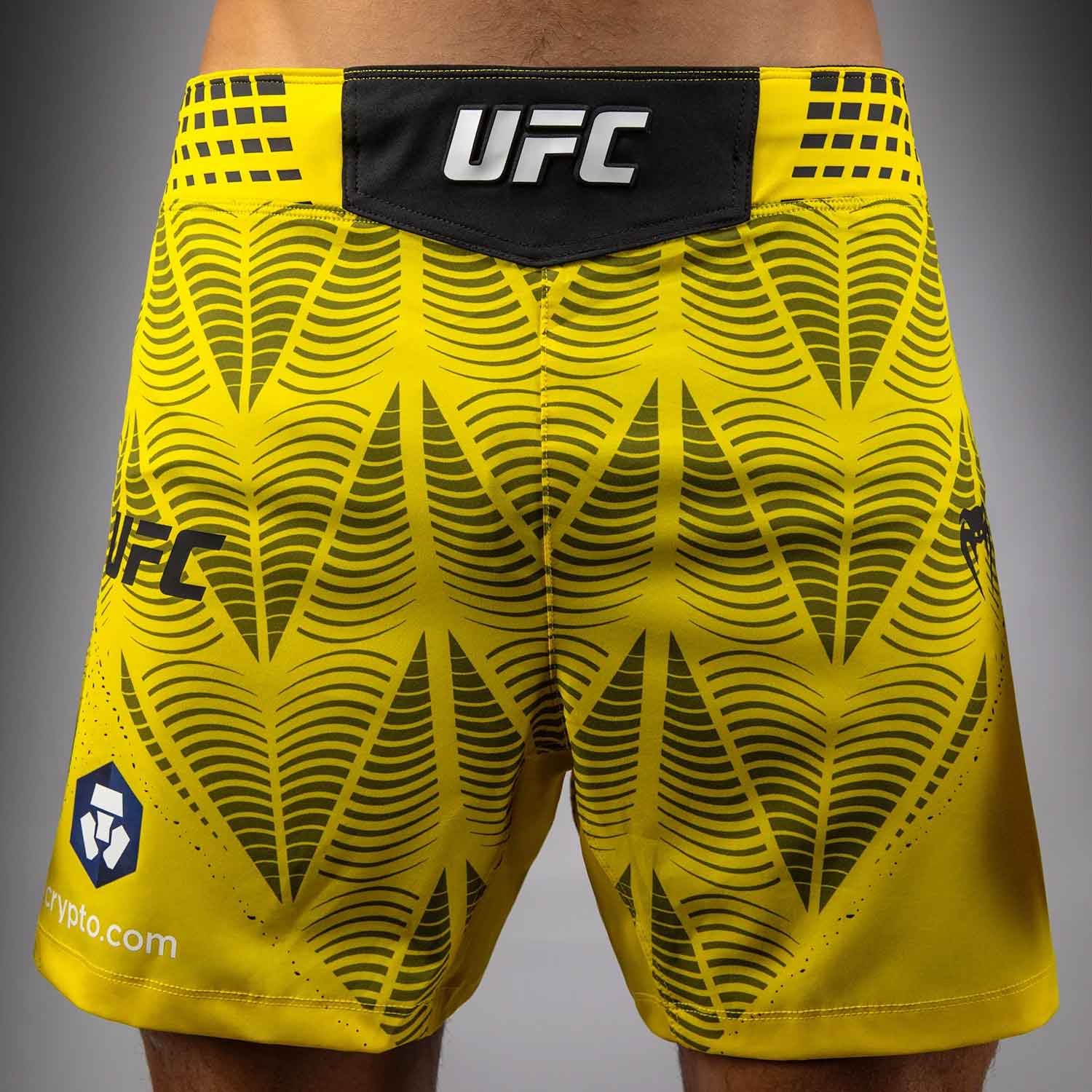VENUM／ヴェナム　ファイトショーツ　　UFC Zenith by Venum Authentic Fight Night Men's Yellow Short Fit Short／UFC ゼニス by Venum オーセンティック ファイトナイト メンズ イエロー ファイトショーツ ショートフィット