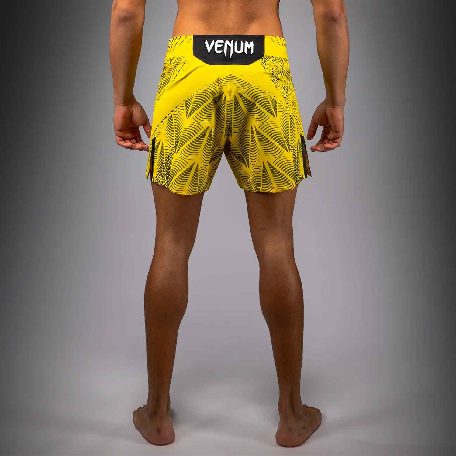 VENUM／ヴェナム　ファイトショーツ　　UFC Zenith by Venum Authentic Fight Night Men's Yellow Short Fit Short／UFC ゼニス by Venum オーセンティック ファイトナイト メンズ イエロー ファイトショーツ ショートフィット