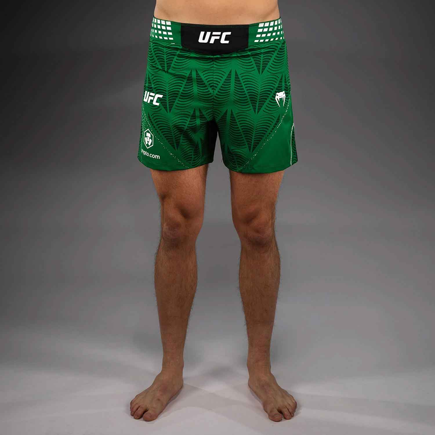 UFC Zenith by Venum Authentic Fight Night Men's Green Short Fit Short／UFC ゼニス by Venum オーセンティック ファイトナイト メンズ グリーン ファイトショーツ ショートフィット