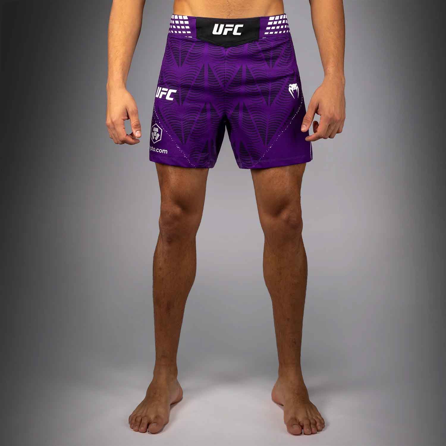 UFC Zenith by Venum Authentic Fight Night Men's Purple Short Fit Short／UFC ゼニス by Venum オーセンティック ファイトナイト メンズ パープル ファイトショーツ ショートフィット