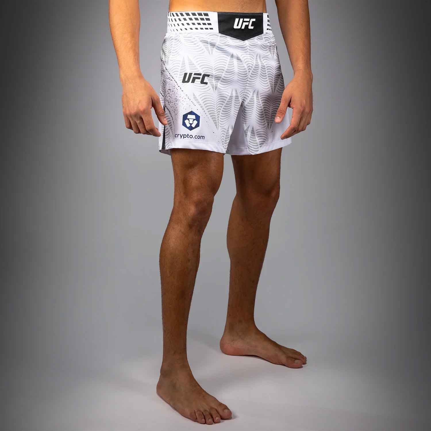 VENUM／ヴェナム　ファイトショーツ　　UFC Zenith by Venum Authentic Fight Night Men's White Short Fit Short／UFC ゼニス by Venum オーセンティック ファイトナイト メンズ ホワイト ファイトショーツ ショートフィット