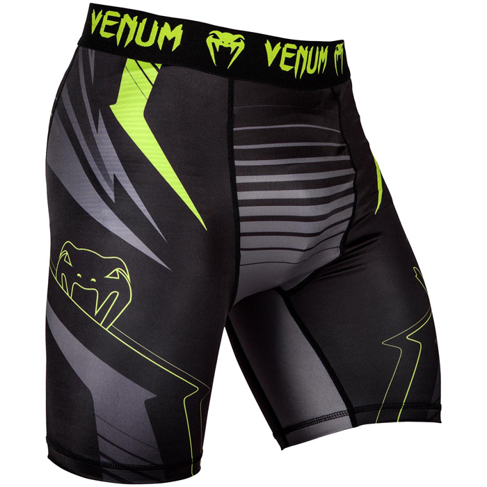 VENUM／ヴェナム　コンプレッション・バーリトゥードショーツ　　SHARP 3.0 VALE TUDO SHORTS／シャープ 3.0 バーリトゥードショーツ（黒／ネオイエロー）