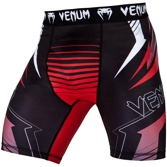 VENUM／ヴェナム　コンプレッション・バーリトゥードショーツ　　SHARP 3.0 VALE TUDO SHORTS／シャープ 3.0 バーリトゥードショーツ（黒／レッド）