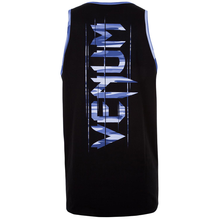 VENUM／ヴェナム　タンクトップ　　WAVE CAMO TANK TOP／ウェーブ カモ（黒／ブルー）