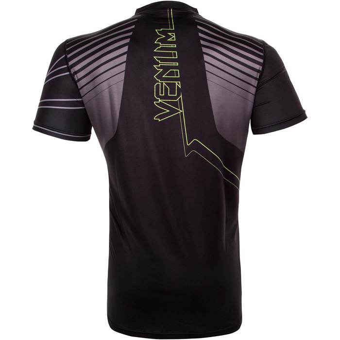 VENUM／ヴェナム　Tシャツ　　SHARP 3.0 DRY TECH／シャープ 3.0 ドライテック（黒／ネオイエロー）