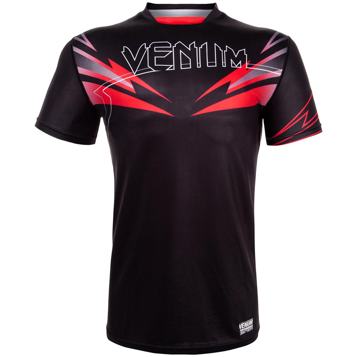 VENUM／ヴェナム　Tシャツ　　SHARP 3.0 DRY TECH／シャープ 3.0 ドライテック（黒／レッド）