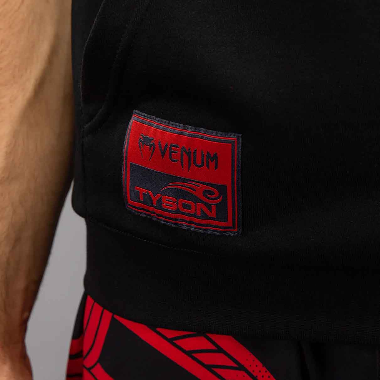 VENUM／ヴェナム　パーカー（フーディー）　　Venum x Mike Tyson Tiger Sleeveless Hoodie／ヴェナム×マイク・タイソン タイガー スリーブレス フーディ（パーカー）ブラック