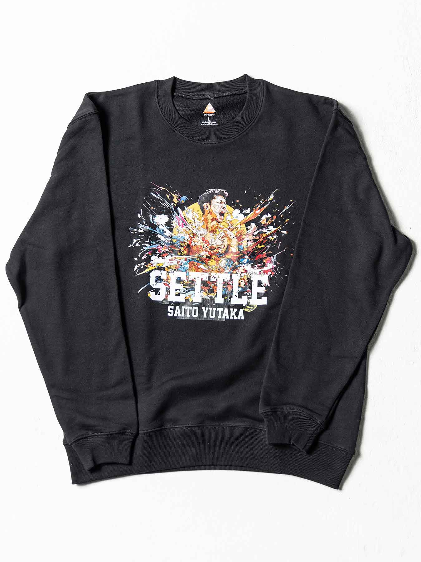 Tri-Fight／トライファイト　　YUTAKA SAITO SETTLE SWEATSHIRT／斎藤裕 SETTLE スウェットシャツ