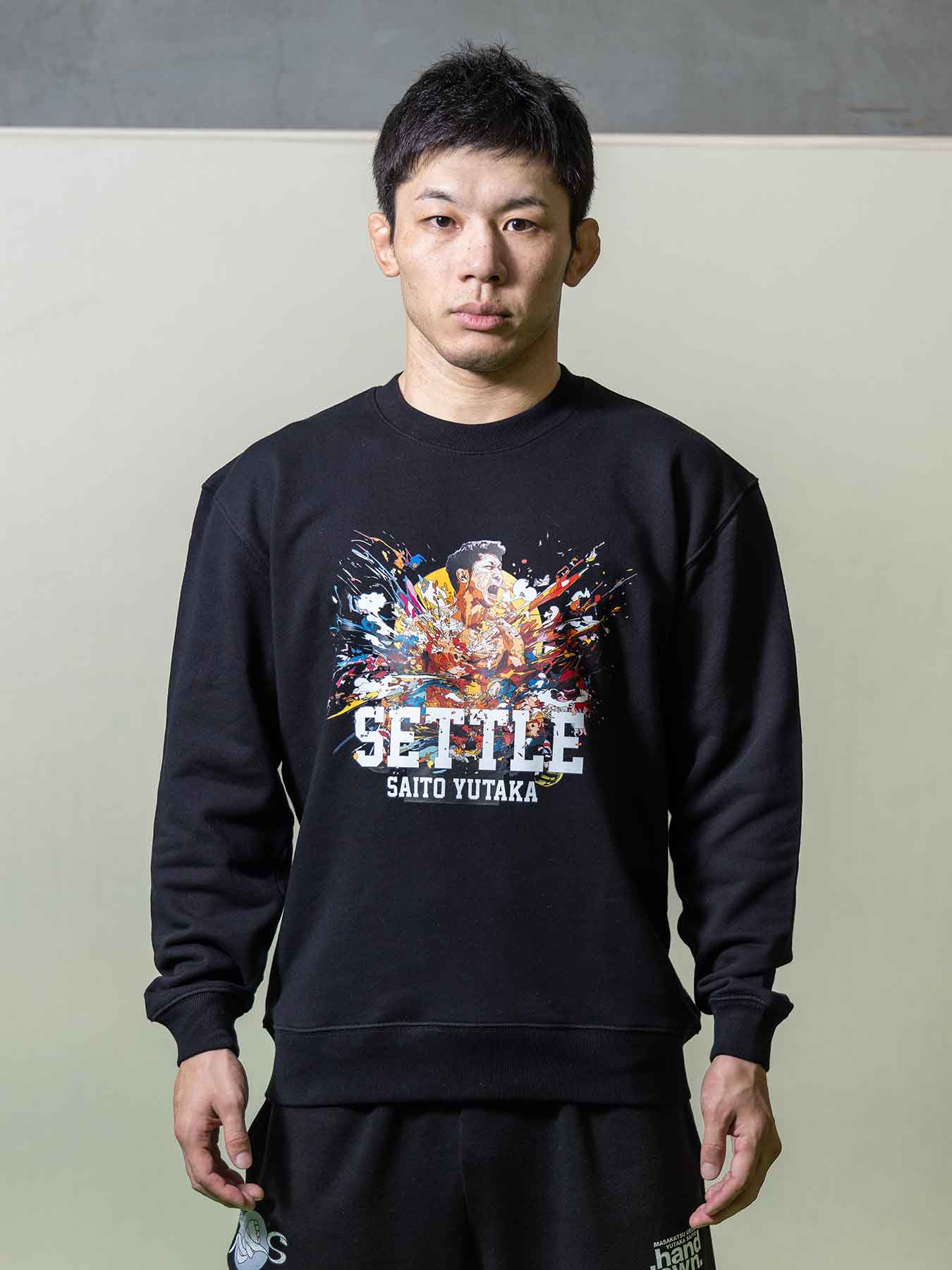 Tri-Fight／トライファイト　　YUTAKA SAITO SETTLE SWEATSHIRT／斎藤裕 SETTLE スウェットシャツ