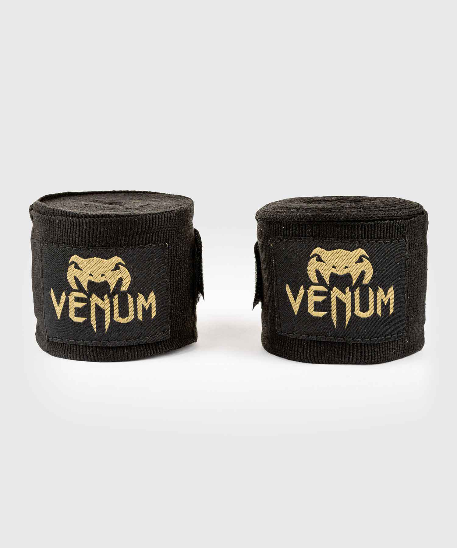 VENUM／ヴェナム　アクセサリー　　KONTACT BOXING HANDWRAPS／コンタクト ボクシング ハンドラップ（バンテージ）黒／ゴールド