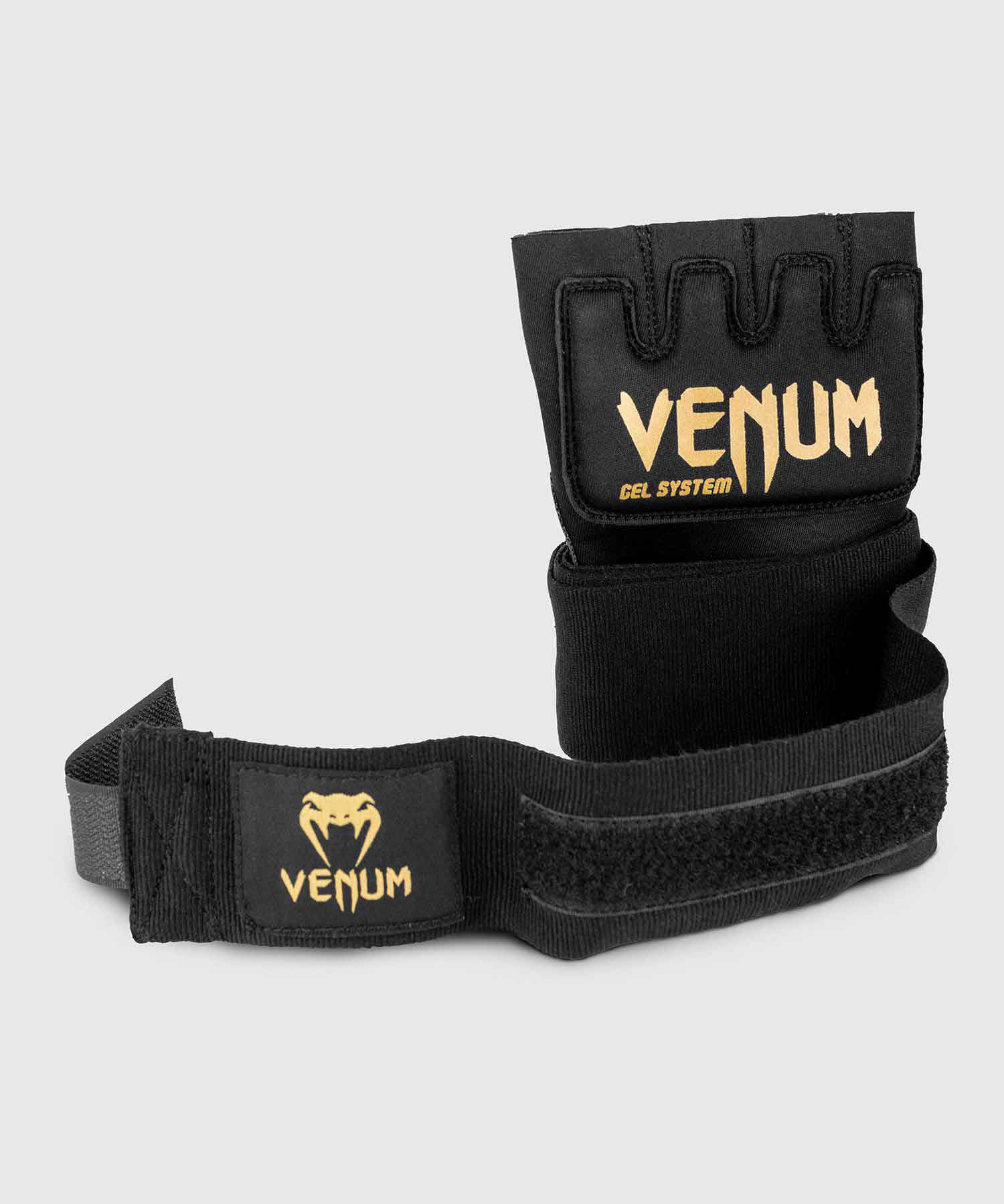 VENUM／ヴェナム　アクセサリー　　KONTACT GEL GLOVE WRAPS／コンタクト ジェル グローブラップ（黒／ゴールド）