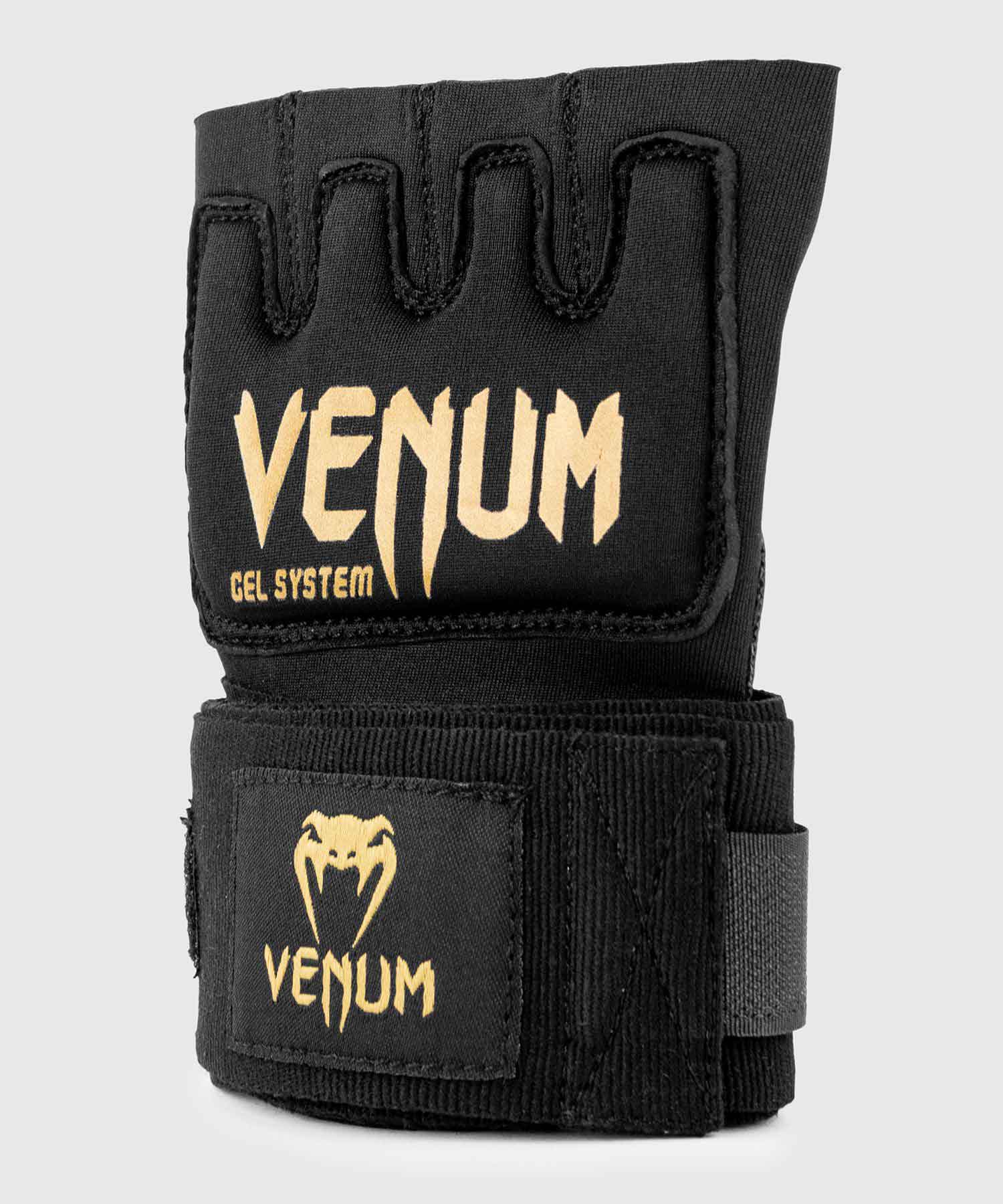 VENUM／ヴェナム　アクセサリー　　KONTACT GEL GLOVE WRAPS／コンタクト ジェル グローブラップ（黒／ゴールド）