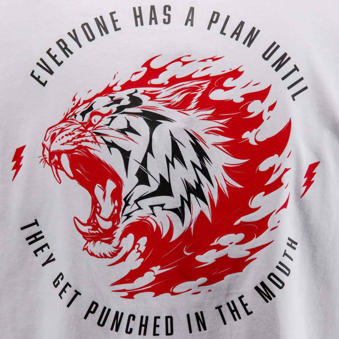 VENUM／ヴェナム　Tシャツ　タンクトップ　　Venum x Mike Tyson Tiger Sleeveless T-Shirt／ヴェナム×マイク・タイソン タイガー スリーブレスTシャツ（ホワイト）