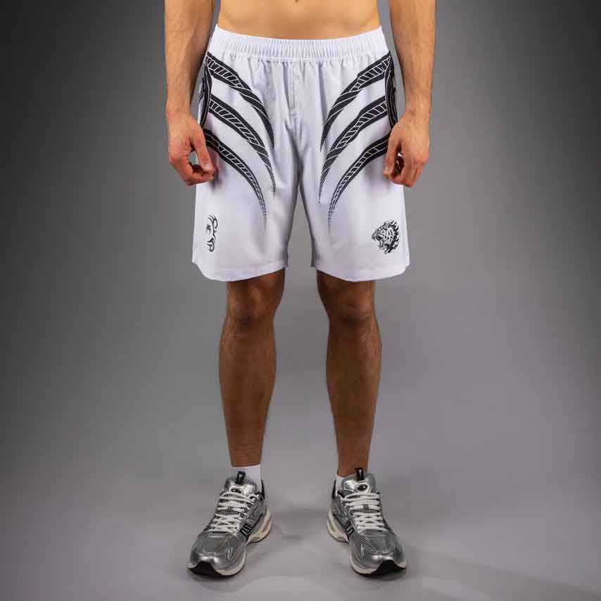 Venum x Mike Tyson Tiger Training Shorts／ヴェナム×マイク・タイソン タイガー トレーニングショーツ（ホワイト）