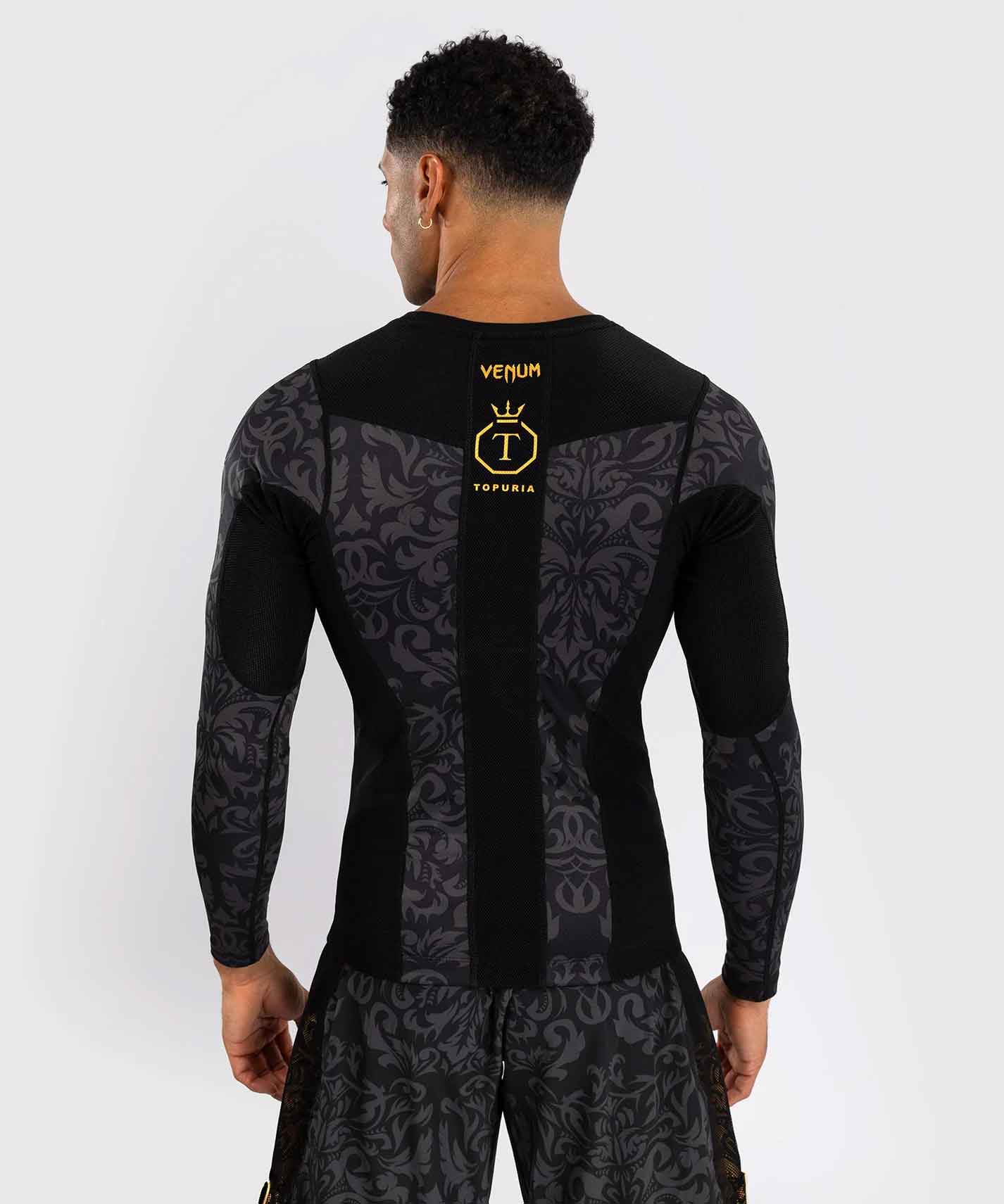 VENUM／ヴェナム　ラッシュガード　　Venum x Ilia Topuria Unmatched Long Sleeve Rashguard／ヴェナム × イリア・トプリア アンマッチド ロングスリーブ ラッシュガード