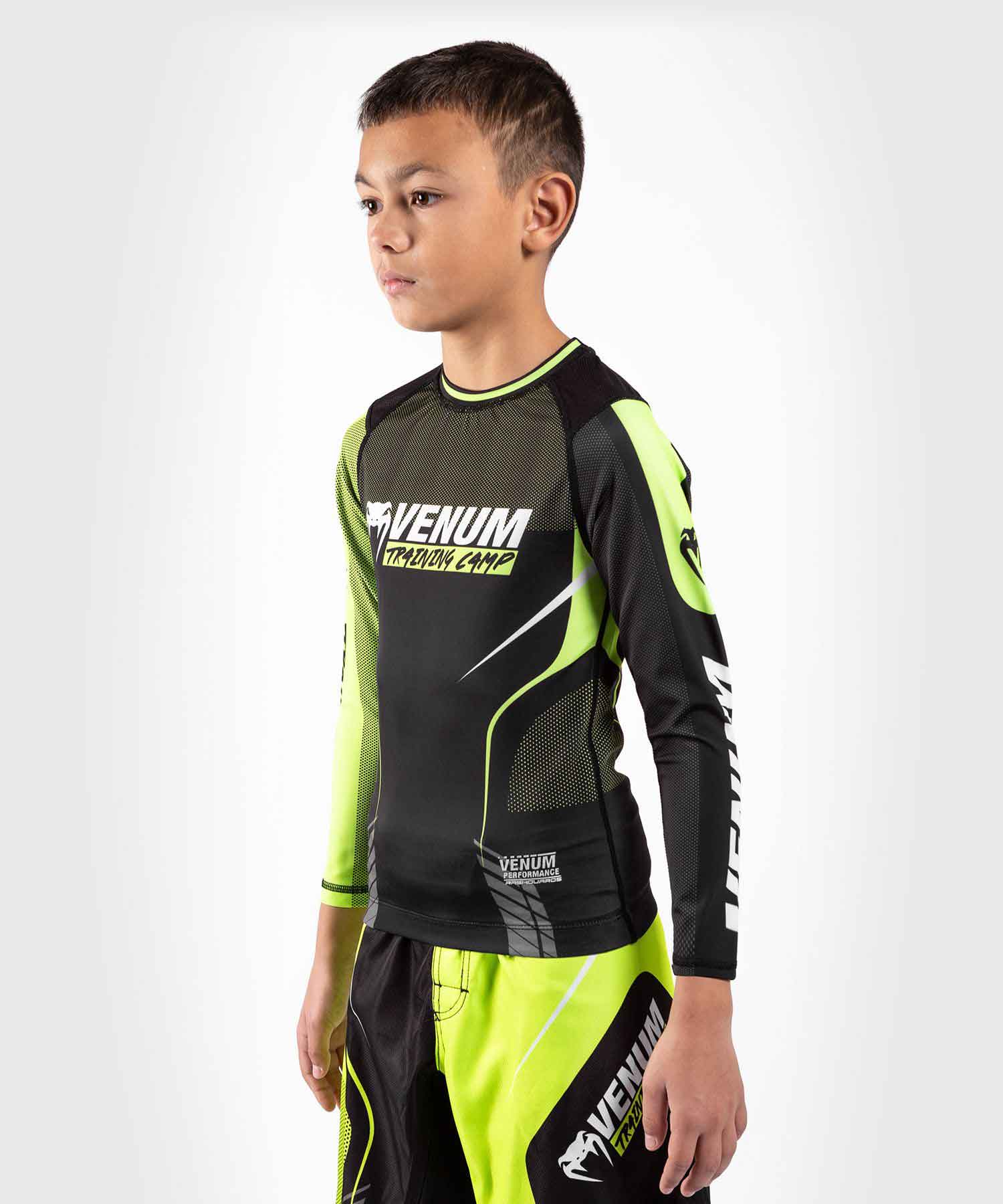 VENUM KIDS／キッズ　ラッシュガード　　TRAINING CAMP 3.0 KIDS RASHGUARD／トレーニングキャンプ 3.0 キッズ ラッシュガード（ロング）