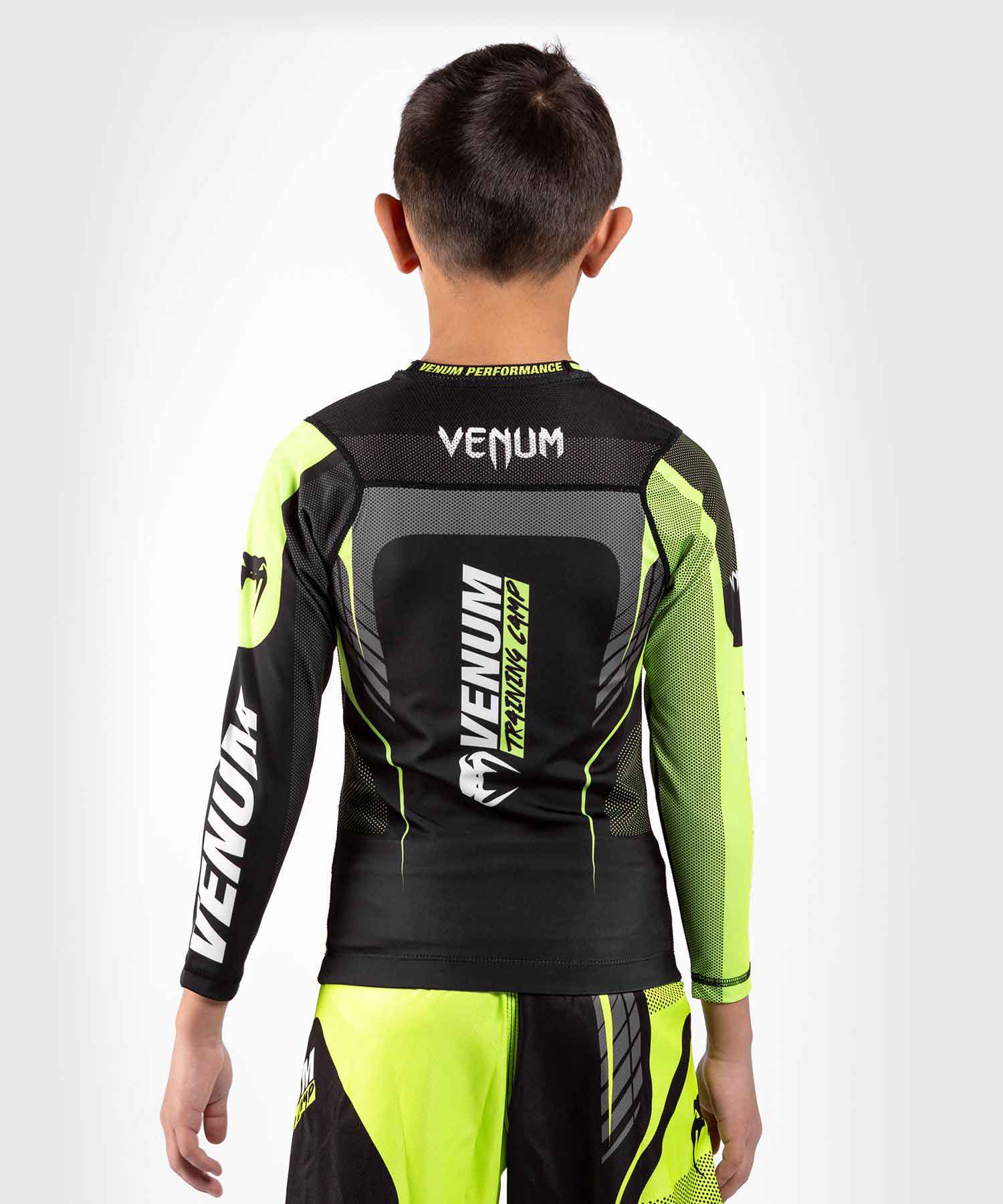 VENUM KIDS／キッズ　ラッシュガード　　TRAINING CAMP 3.0 KIDS RASHGUARD／トレーニングキャンプ 3.0 キッズ ラッシュガード（ロング）