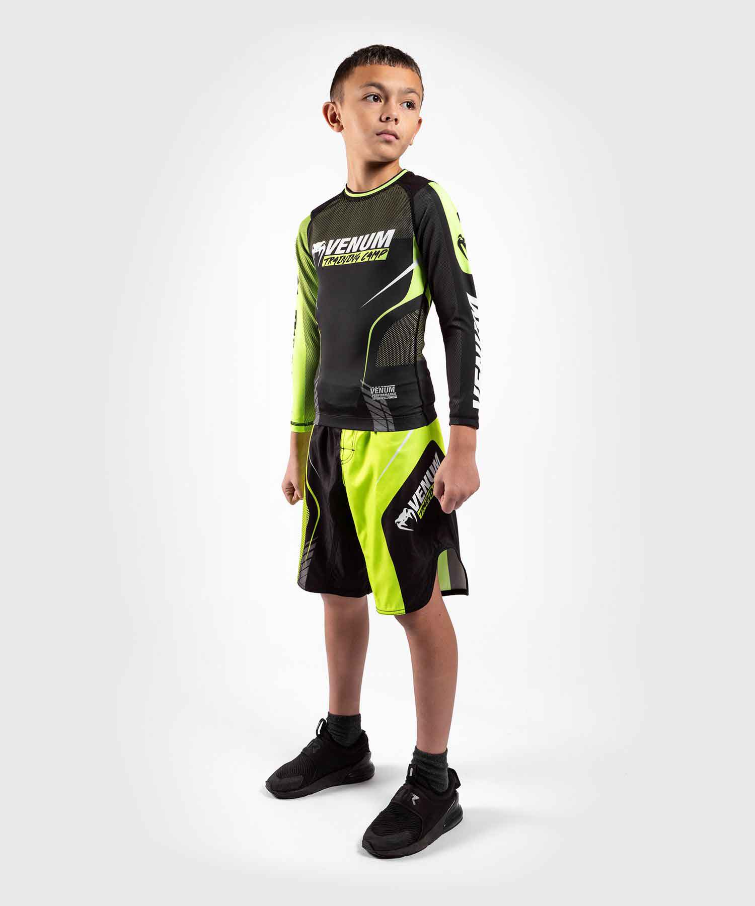 VENUM KIDS／キッズ　ラッシュガード　　TRAINING CAMP 3.0 KIDS RASHGUARD／トレーニングキャンプ 3.0 キッズ ラッシュガード（ロング）