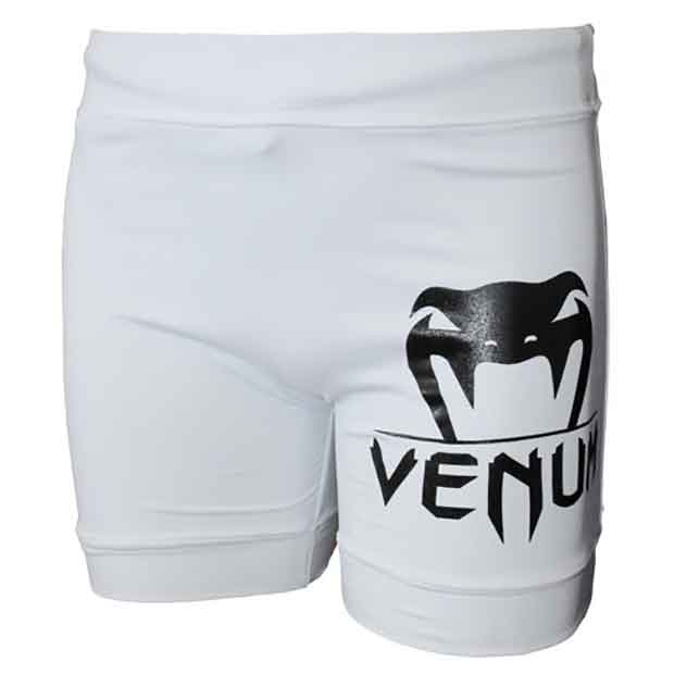 VENUM／ヴェナム　コンプレッション・バーリトゥードショーツ　　ENERGY VALE TUDO SHORTS／エナジー バーリトゥードショーツ（白）