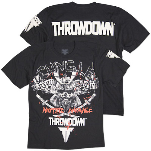 総合格闘技MMAブランド／その他　Tシャツ　　THROWDOWN／スローダウン　カン・リー